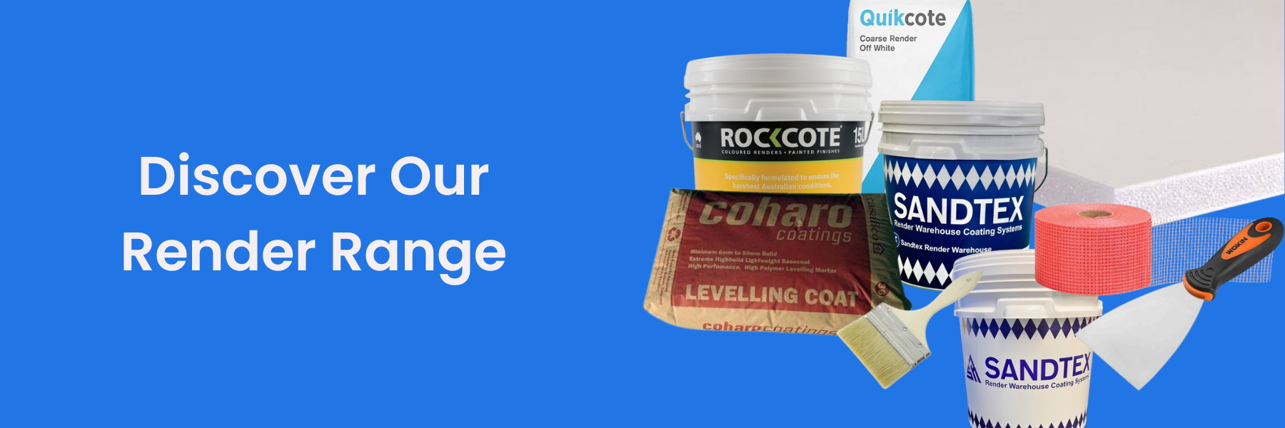 Sandtex Render Warehouse - Melbourne's specialist render and cladding supplier